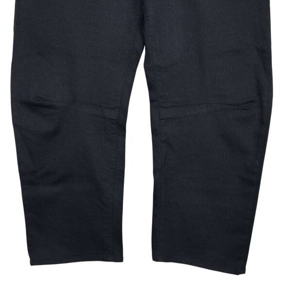 Nili‎ Lotan Shon Jean Black Denim Barrel Leg Cropped Size 30 - Picture 6 of 10